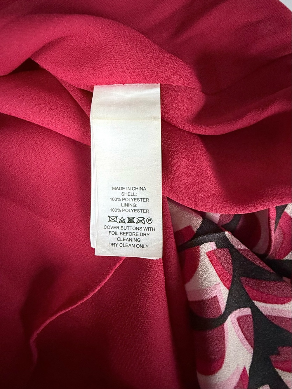 Kate Spade New York Pleated Fit & Flare Dress Size 12 Geometric Print - Picture 11 of 16